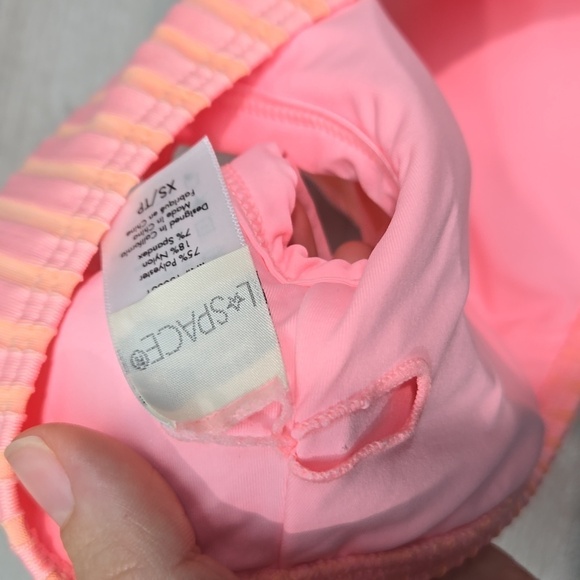 NWOT L Space Women One Shoulder strap top bikini swim sz XS - Picture 7 of 8